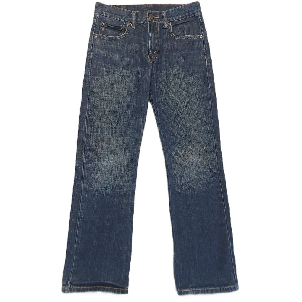 Levis 514 Youth 14 Reg (27x28) Jeans Straight Fit Blue Denim Outdoors Kids Boys